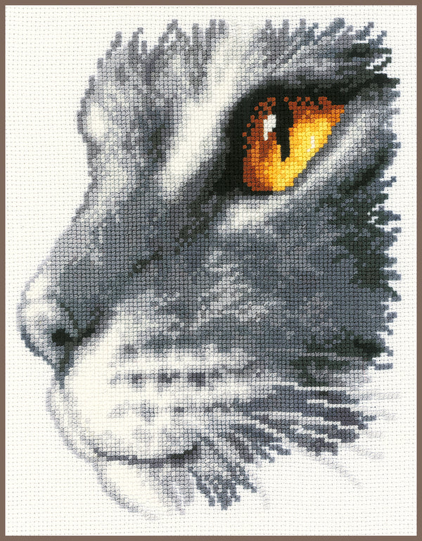 DIY Counted cross stitch kit Majesty II 20 x 26 cm / 8