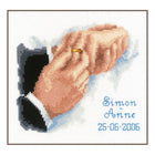 DIY Counted cross stitch kit With this ring 19 x 16 cm / 7.6