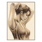 DIY Counted cross stitch kit Olympia 27 x 39 cm / 10.8
