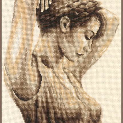 DIY Counted cross stitch kit Olympia 27 x 39 cm / 10.8" x 15.6"