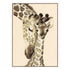 DIY Counted cross stitch kit Giraffe family 19 x 28 cm / 7.6" x 11.2"