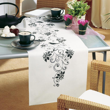 DIY Table Runner kit "Table runner kit Flowers"