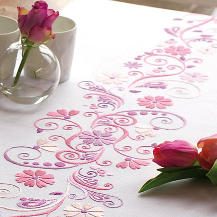 DIY Table Runner kit "Table runner kit Pink and purple phantasy"