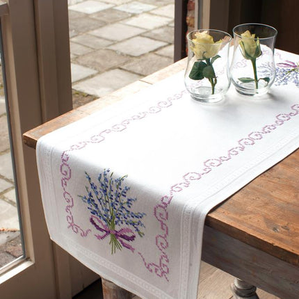 DIY Table Runner kit "Table runner kit Lavender"