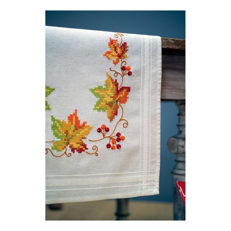 DIY Table Runner kit "Table runner kit Autumn leaves"