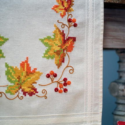 DIY Table Runner kit "Table runner kit Autumn leaves"