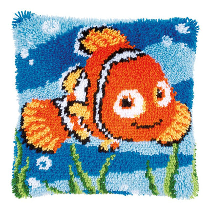 DIY Latch Hook Cushion Kit "Finding Nemo"