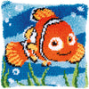 DIY Latch Hook Cushion Kit "Finding Nemo"