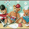 DIY Counted cross stitch kit Teddy bears