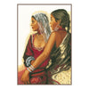 DIY Counted cross stitch kit Two women