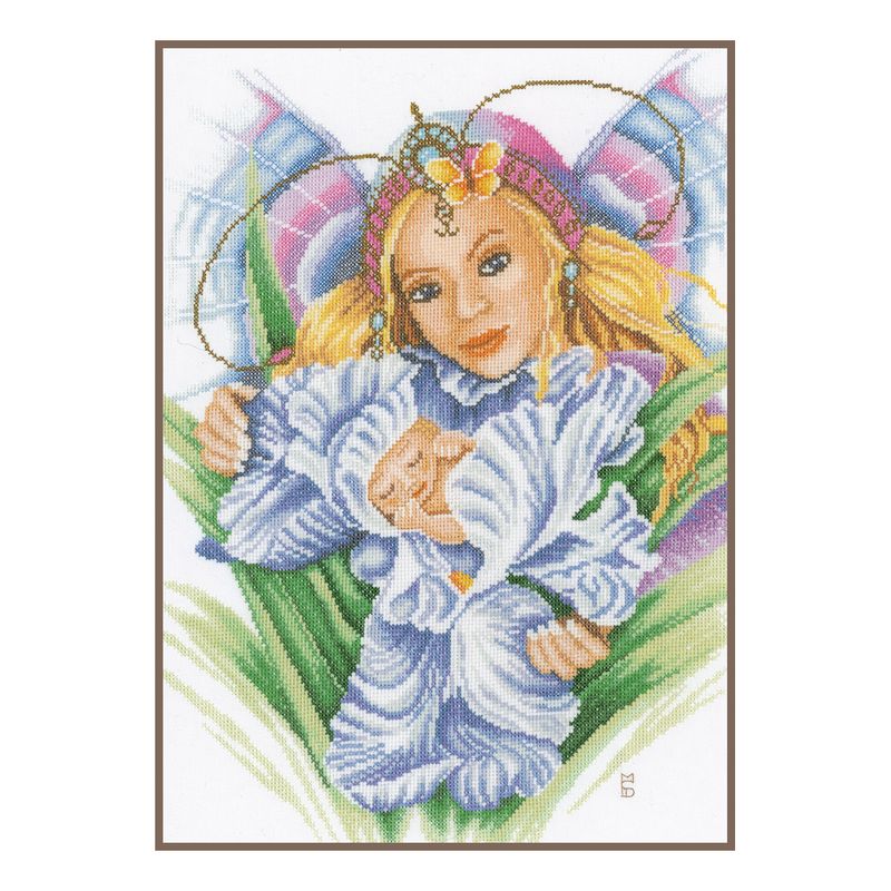 DIY Counted cross stitch kit Mother and baby