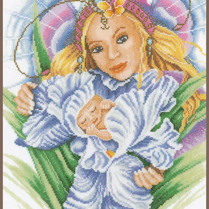 DIY Counted cross stitch kit Mother and baby