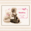 DIY Counted cross stitch kit My favorite teddy 26 x 18 cm / 10.4" x 7.2"