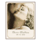 DIY Counted cross stitch kit Heartfelt Love 19 x 24 cm / 7.6