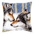 DIY Cross stitch cushion kit Wolves