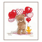 DIY Counted cross stitch kit Popcorn Lovely balloons 15 x 17 cm / 6