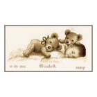 DIY Counted cross stitch kit Baby sleeps 30 x 16 cm / 12