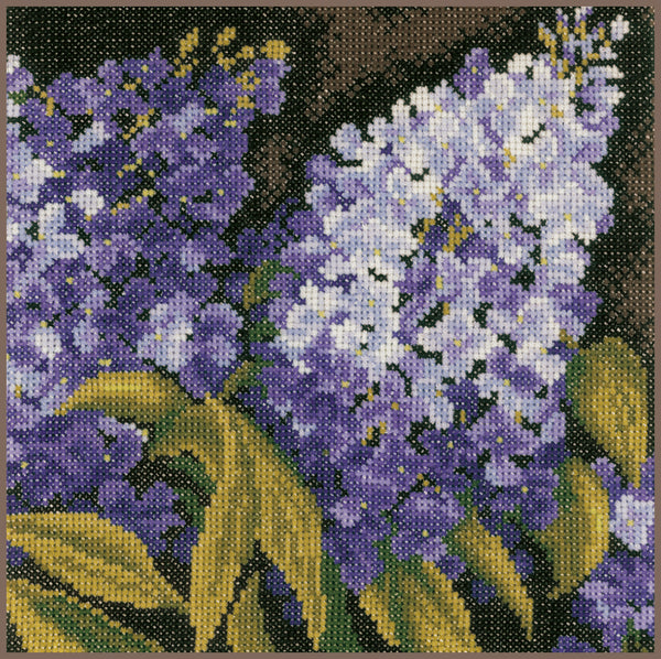 DIY Counted cross stitch kit Lilac