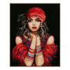 DIY Counted cross stitch kit Gypsy girl