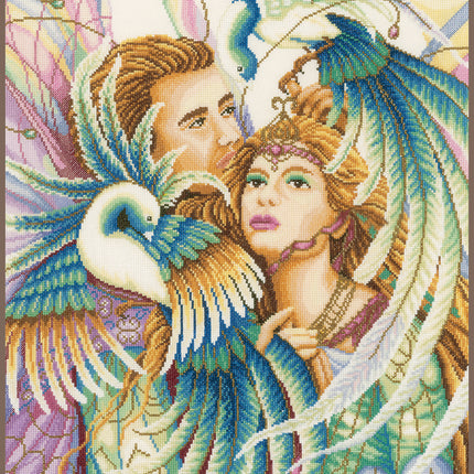 DIY Counted cross stitch kit Birds of paradise