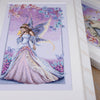 DIY Counted cross stitch kit Lilac fairy 23 x 36 cm / 9.2" x 14.4"