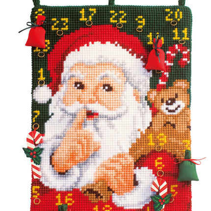 DIY Cross stitch wall hanging kit Shh...