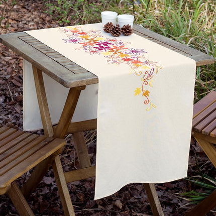 DIY Table Runner kit "Table runner kit Autumn leaves"