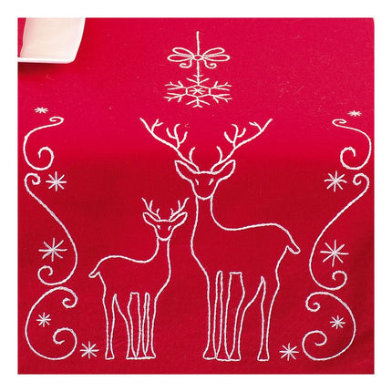 DIY Table Runner kit "Table runner kit Deers and ice crystals"