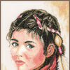 DIY Counted cross stitch kit Young squaw