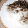 DIY Counted cross stitch kit Jesus 19 x 24 cm / 7.6" x 9.6"