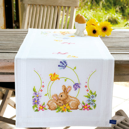 DIY Table Runner kit "Table runner kit Rabbits"
