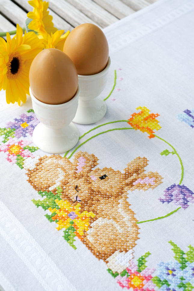 DIY Table Runner kit "Table runner kit Rabbits"