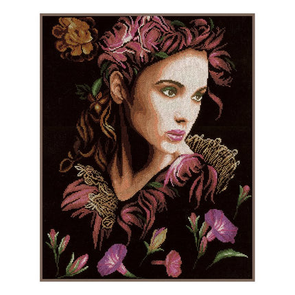 DIY Counted cross stitch kit In thoughts