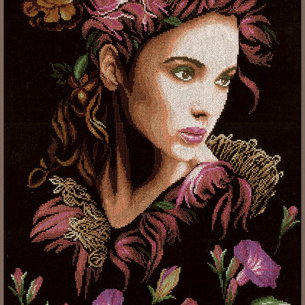 DIY Counted cross stitch kit In thoughts