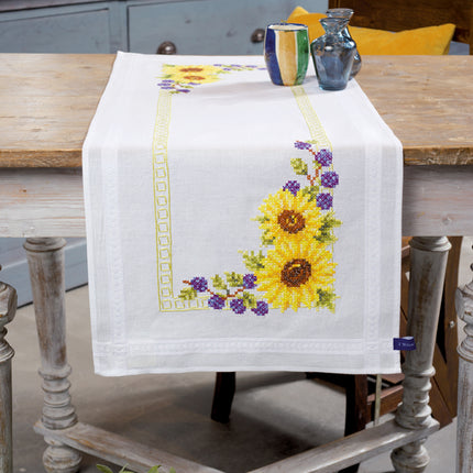 DIY Table Runner kit "Table runner kit Sunflowers"