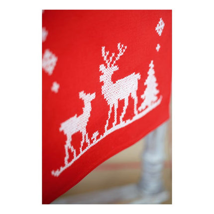 DIY Table Runner kit "Table runner kit Christmas deers"