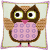 DIY Cross stitch cushion kit Miss owl