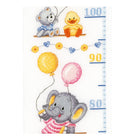 DIY Counted cross stitch kit Baby shower 18 x 70 cm / 7.2