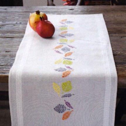 DIY Table Runner kit "PN-0148307 Vervaco Runner "Colourful Leaves""