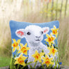 DIY Cross stitch cushion kit Lamb