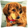 DIY Cross stitch cushion kit Dachshund