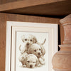 DIY Counted cross stitch kit Labrador puppies 19 x 24 cm / 7.6" x 9.6"