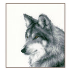 DIY Counted cross stitch kit Wolf 15 x 18 cm / 6