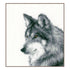 DIY Counted cross stitch kit Wolf 15 x 18 cm / 6" x 7.2"