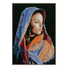 DIY Counted cross stitch kit African lady