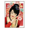 DIY Counted cross stitch kit Asian flower girl