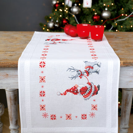 DIY Table Runner kit "Table runner kit Christmas elves"