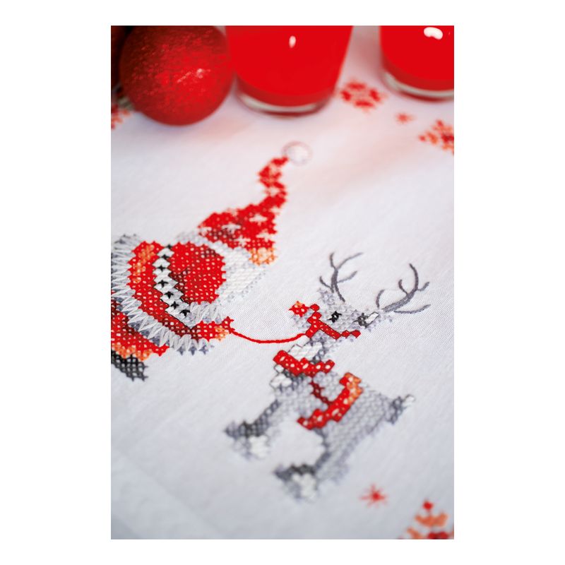 DIY Table Runner kit "Table runner kit Christmas elves"