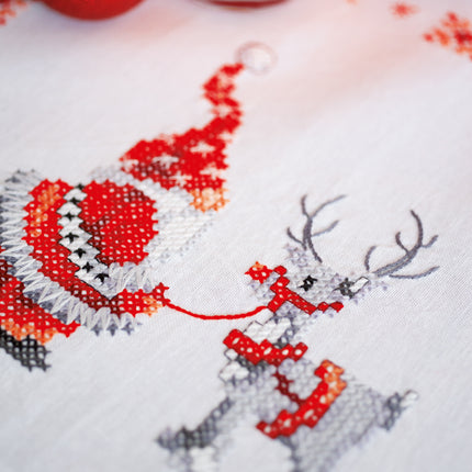 DIY Table Runner kit "Table runner kit Christmas elves"