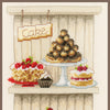 DIY Counted cross stitch kit Delicious cakes 17 x 37 cm / 6.8" x 14.8"